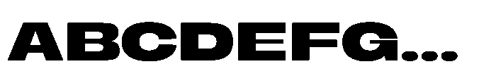 Berier Bold Font UPPERCASE