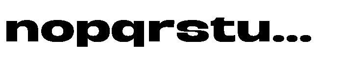 Berier Bold Font LOWERCASE