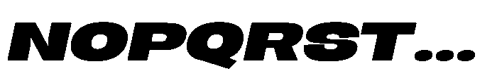 Berier Extra Bold Oblique Font UPPERCASE