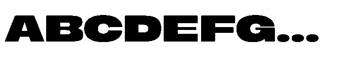 Berier Extra Bold Font UPPERCASE