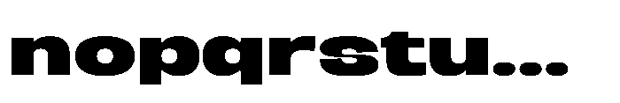 Berier Extra Bold Font LOWERCASE
