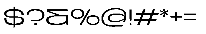 Berier Extra Light Font OTHER CHARS