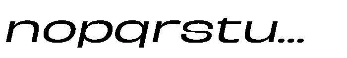 Berier Light Oblique Font LOWERCASE