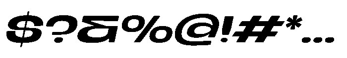 Berier Medium Oblique Font OTHER CHARS