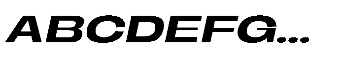 Berier Medium Oblique Font UPPERCASE