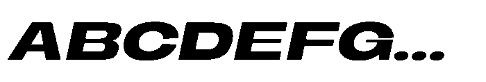 Berier Semi Bold Oblique Font UPPERCASE