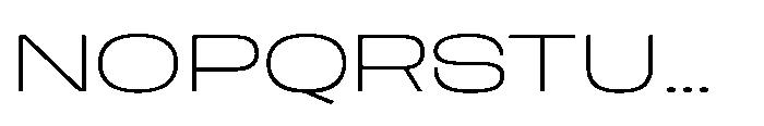 Berier Thin Font UPPERCASE