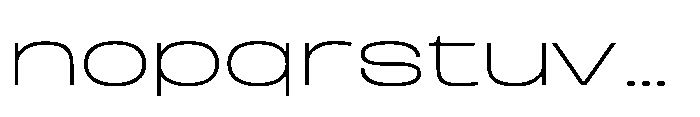 Berier Thin Font LOWERCASE