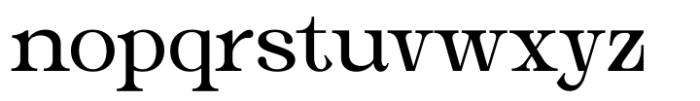 Berisa Regular Font LOWERCASE