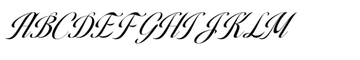Berishye Italic Font UPPERCASE