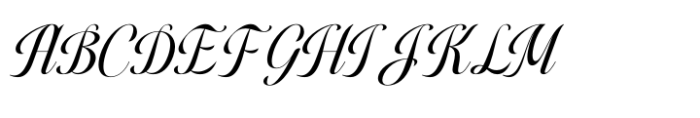 Berishye Regular Font UPPERCASE