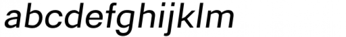 Berka Italic Font LOWERCASE