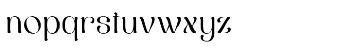 Berkara Extra Light Font LOWERCASE