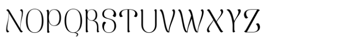 Berkara Thin Font UPPERCASE