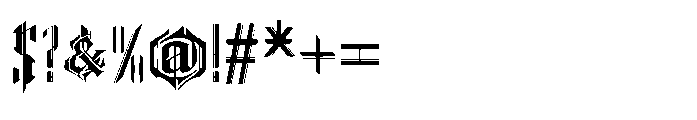 Berkarat Font OTHER CHARS