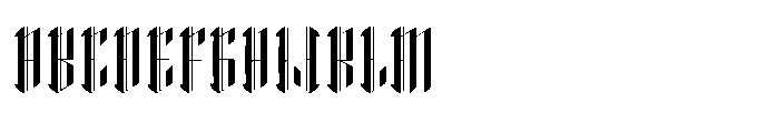 Berkarat Font UPPERCASE