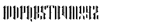 Berkarat Font UPPERCASE