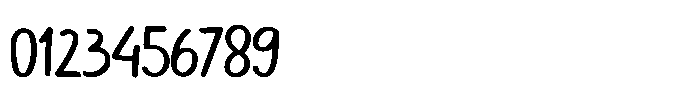 Berkeley Cute Handwriting Font OTHER CHARS