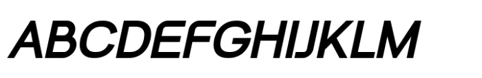 Berkelium Sans Bold Italic Font UPPERCASE