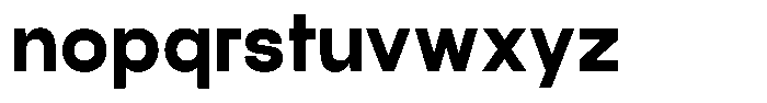 Berkoh Black Font LOWERCASE