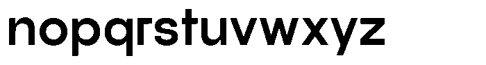 Berkoh Bold Font LOWERCASE