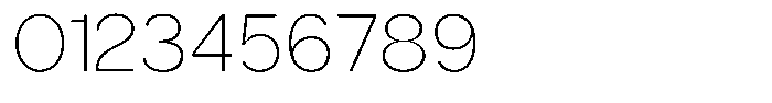 Berkoh Thin Font OTHER CHARS