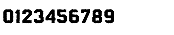 Berkut Rough Font OTHER CHARS