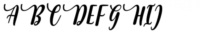 Berlianda Script Regular Font UPPERCASE