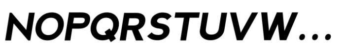 Berlin Nuvo Extra Bold Italic Font UPPERCASE