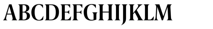 Berlingske Serif Condensed Std Demibold Font UPPERCASE