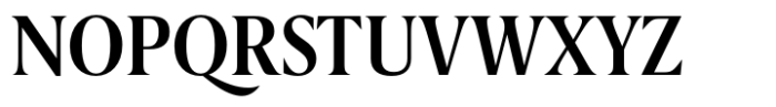 Berlingske Serif Condensed Std Demibold Font UPPERCASE