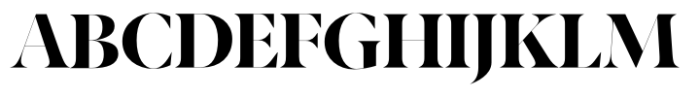 Berlingske Serif Hairline Std Bold Font UPPERCASE