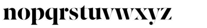 Berlingske Serif Hairline Std Bold Font LOWERCASE
