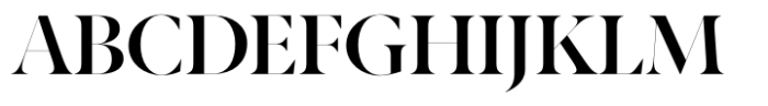 Berlingske Serif Hairline Std Medium Font UPPERCASE