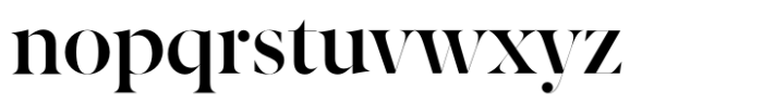 Berlingske Serif Hairline Std Medium Font LOWERCASE