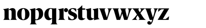 Berlingske Serif Std Black Font LOWERCASE