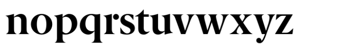 Berlingske Serif Std Bold Font LOWERCASE