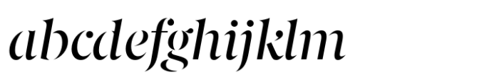 Berlingske Serif Stencil Std Medium Italic FONT