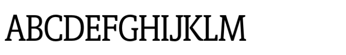 Berlingske Slab Display Std Regular Font UPPERCASE