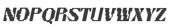 Berlona Disco Italic Font UPPERCASE