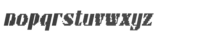 Berlona Disco Italic Font LOWERCASE
