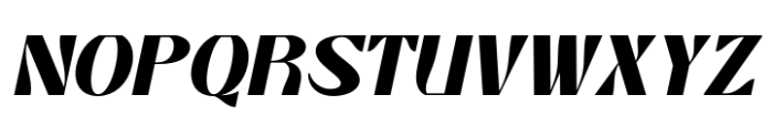 Berlona Italic Font UPPERCASE