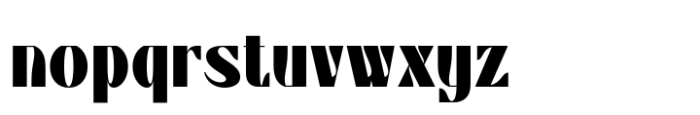Berlona Regular Font LOWERCASE