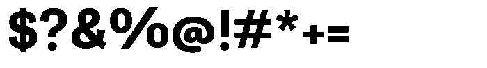 Berna Bold Font OTHER CHARS