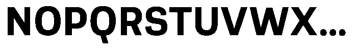Berna Bold Font UPPERCASE