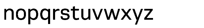 Berna Book Font LOWERCASE