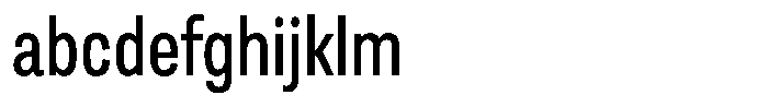 Berna Condensed Book FONT