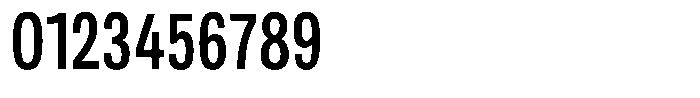 Berna Condensed Regular Font OTHER CHARS