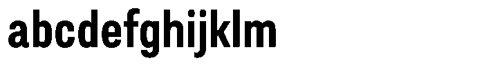 Berna Condensed Semi Bold FONT