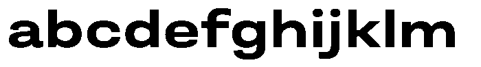 Berna Expanded Bold FONT